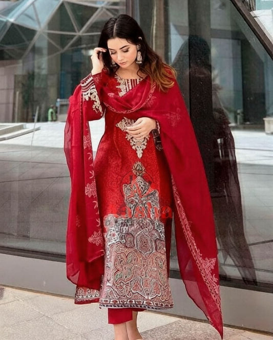 Falak Aarzoo Elegant Cotton Wear Se