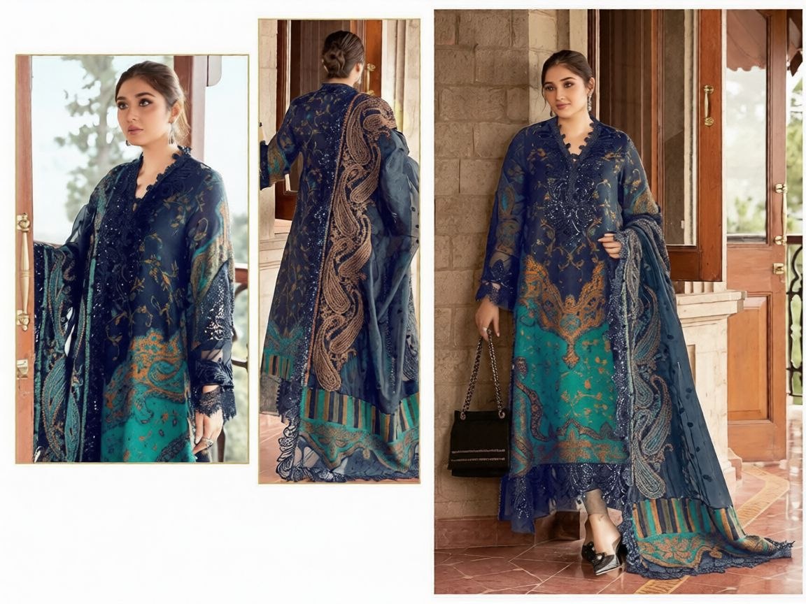 Noor-e-Jahan Premium Designer Lawn Wear Set