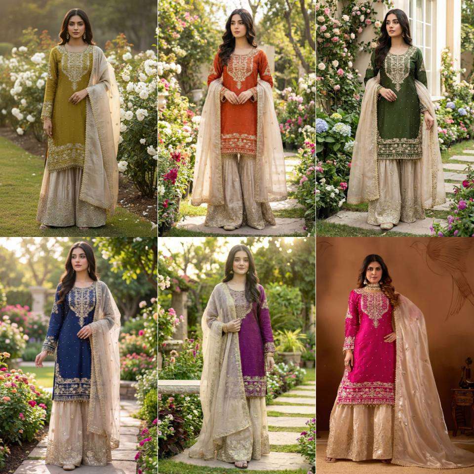 Glamour Glow GMY Silk Party Set