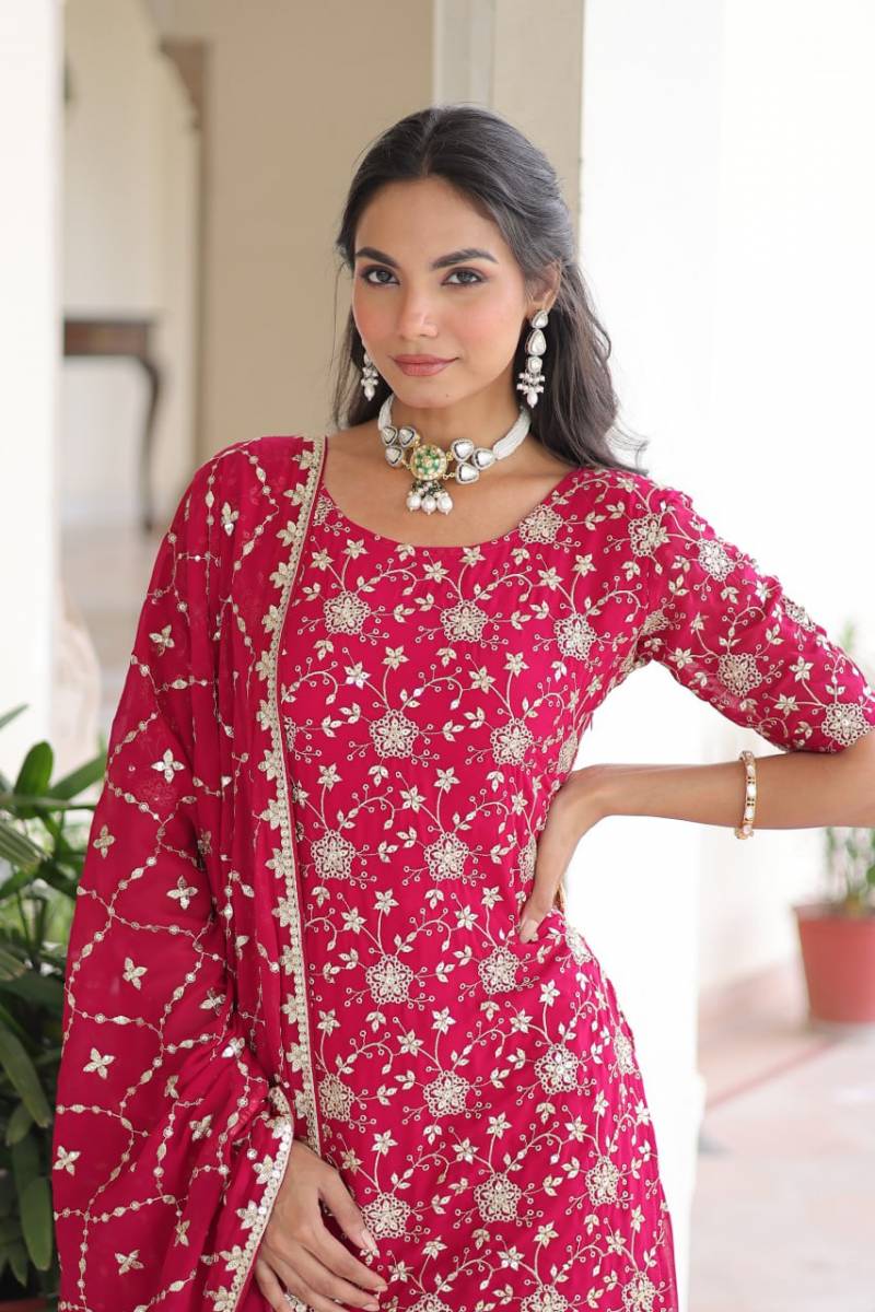 Mystic Sequins Premium Party Wear Sharara Set