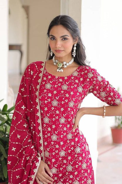 Mystic Sequins Premium Party Wear Sharara Set