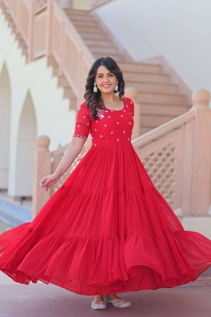 Sultana Bloom Grand 12 MTR Flair Occasion Gown