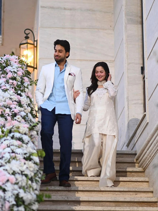 Meri Zindagi Hai Tu Hania Aamir Inspired Designer Suit Set