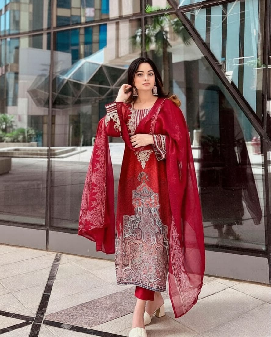 Falak Aarzoo Elegant Cotton Wear Se