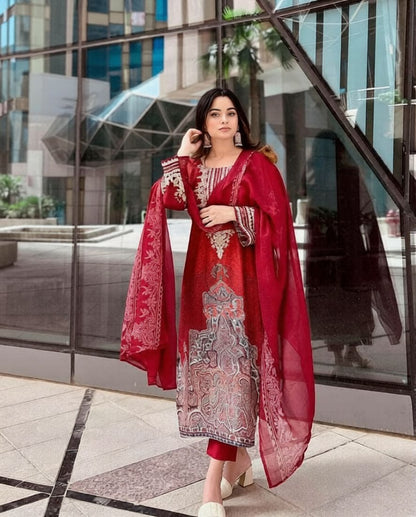 Falak Aarzoo Elegant Cotton Wear Se