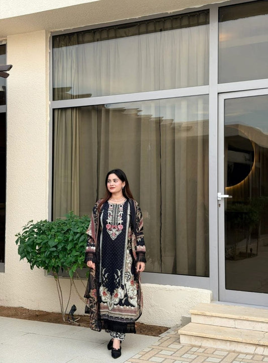 Yasmin Tabassum Elegant Cotton Lawn Wear
