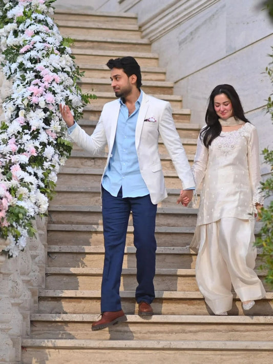 Meri Zindagi Hai Tu Hania Aamir Inspired Designer Suit Set
