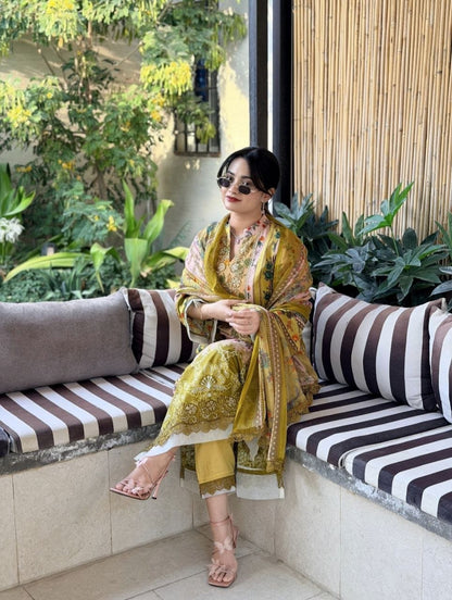 Maira Haya Elegant Cotton Wear Set
