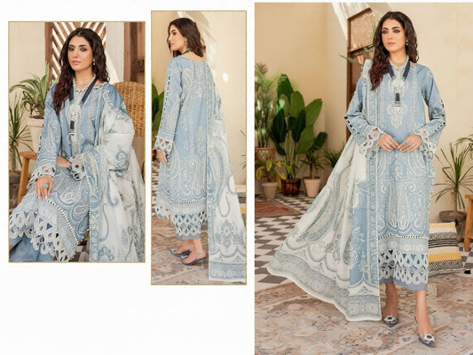 Ayesha Classic Cotton Lawn Ensemble