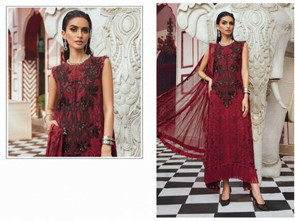 Elvina Premium Cotton Lawn Ensemble