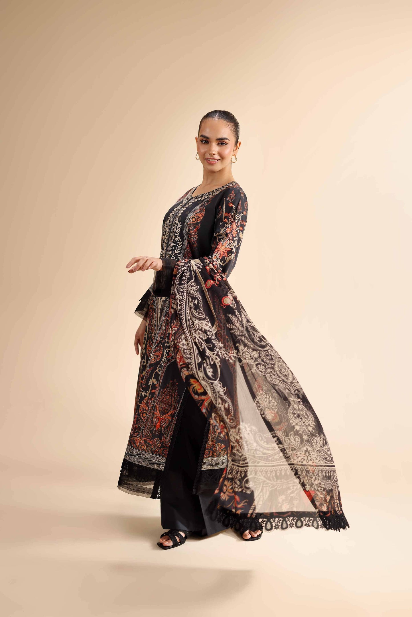 Iqra Huma Elegant Cotton Wear Set