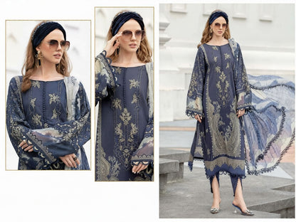 Sana Areeba Premium Cotton Lawn Ensemble