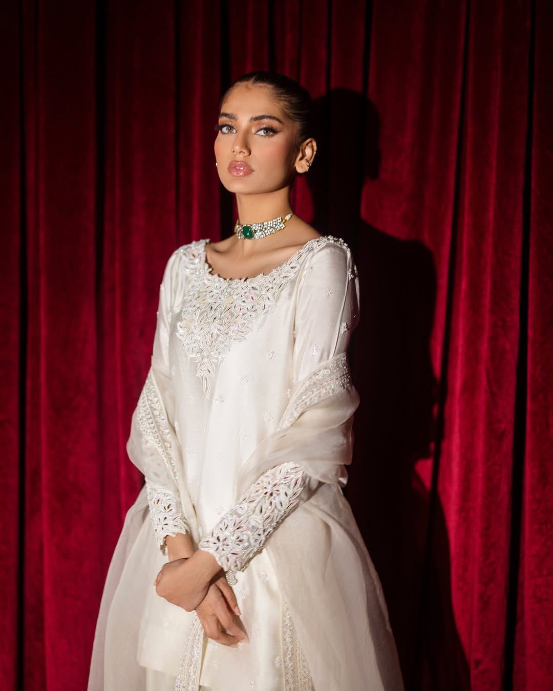 Meri Zindagi Hai Tu Hania Aamir Inspired Designer Suit Set