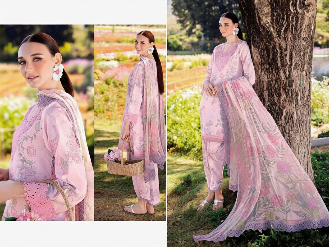 Parizaad Shabnam Elegant Lawn Wear Set