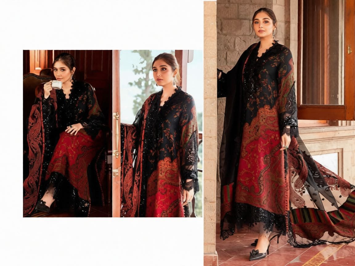 Noor-e-Jahan Premium Designer Lawn Wear Set