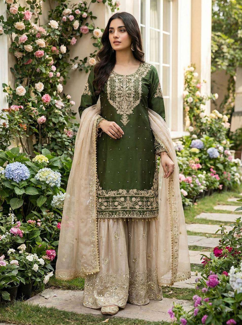 Glamour Glow GMY Silk Party Set